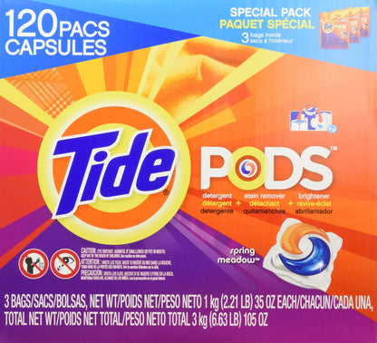 Tide Spring Meadow Pods, 132 Ounce